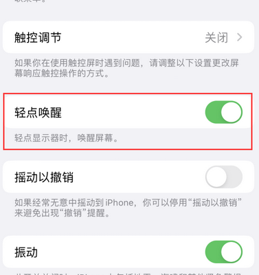 裕安苹果售后服务分享iPhone轻点唤醒功能屏幕无反应