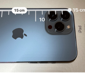 裕安苹果14维修分享如何使用iPhone14测距仪测量身高 
