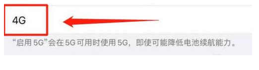裕安苹果13维修分享iPhone 13恒定4G设置方法 
